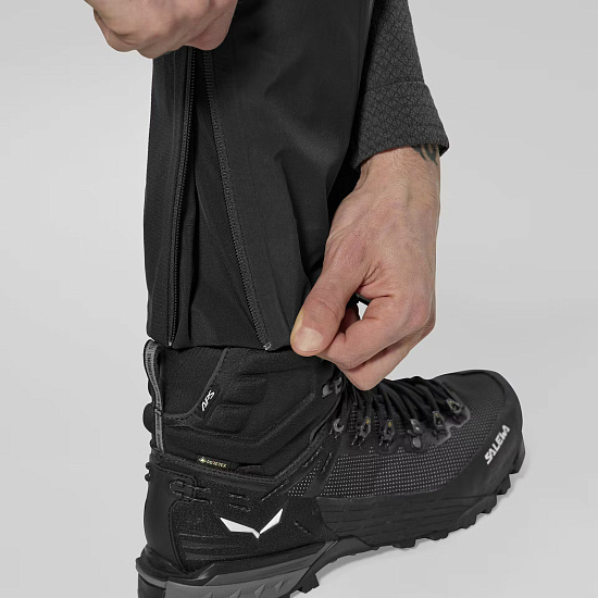 Брюки мужские Salewa Ortles Gtx 3L Epe Black Out - Фото 7 большая