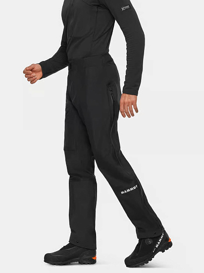 Брюки мужские Mammut Eiger Nordwand Advanced Hs Black - Фото 4 большая