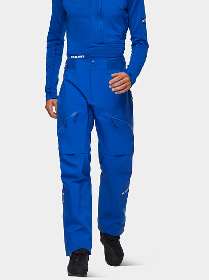 Брюки мужские Mammut Eiger Nordwand Pro Hs Eiger Blue - Фото 3 большая