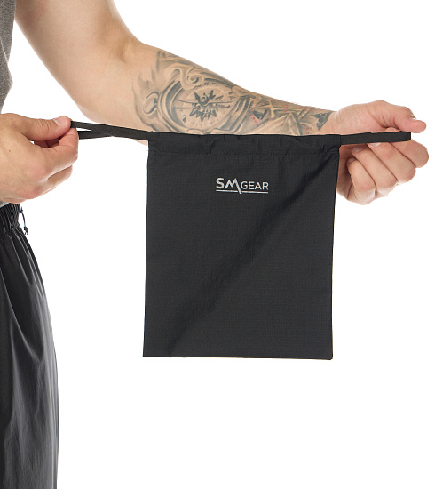 Брюки мужские SMGear Обсидиан AirTex 2.5L Full Zip Чёрный - Фото 10 большая
