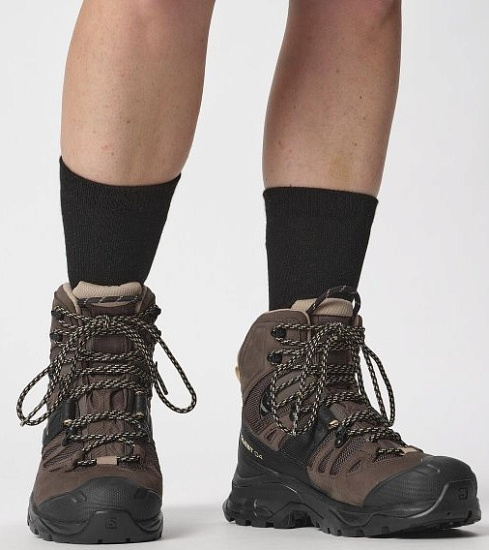 Ботинки женские Salomon Quest 4 Gtx Shopping Bag/Black/Cork - Фото 5 большая