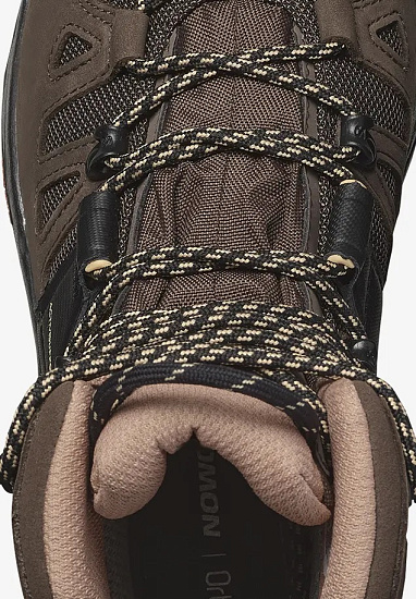 Ботинки женские Salomon Quest 4 Gtx Shopping Bag/Black/Cork - Фото 6 большая