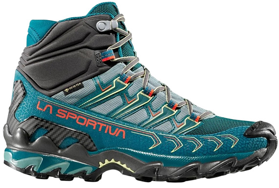 Ботинки женские La Sportiva Ultra Raptor II Mid Gtx Everglade/Juniper - Фото 1 большая