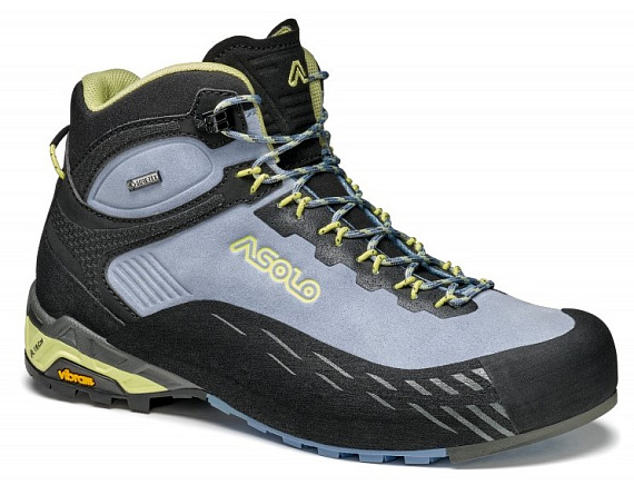 Ботинки женские Asolo Eldo Mid Lth GV ML Blue Fog/Mimosa - Фото 2 большая