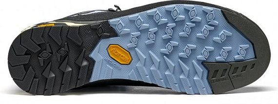 Ботинки женские Asolo Eldo Mid Lth GV ML Blue Fog/Mimosa - Фото 6 большая