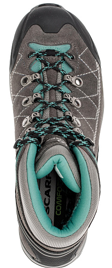 Ботинки женские Scarpa Kailash Trek Gtx Titanium/Smoke/Lagoon - Фото 5 большая