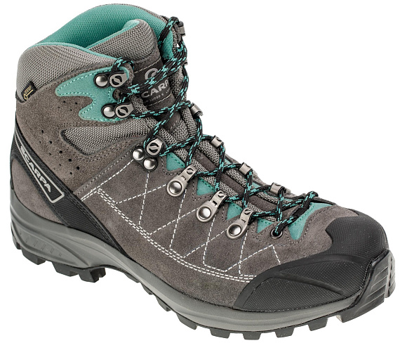Ботинки женские Scarpa Kailash Trek Gtx Titanium/Smoke/Lagoon - Фото 6 большая