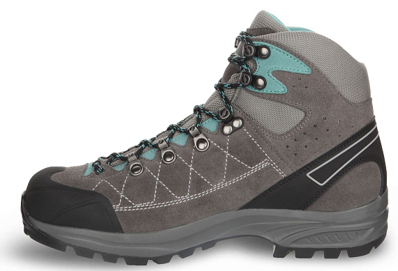 Ботинки женские Scarpa Kailash Trek Gtx Titanium/Smoke/Lagoon - Фото 2 большая