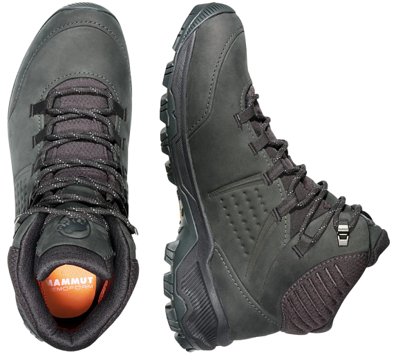 Ботинки женские Mammut Nova IV Mid Gtx Black - Фото 5 большая