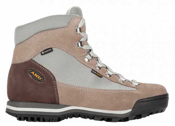 Ботинки женские AKU Ultra Light Micro Gtx Light Grey/Beige - Фото 1 большая
