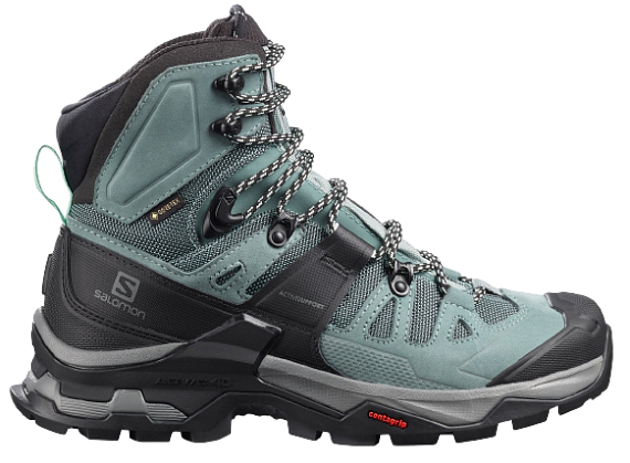 Ботинки женские Salomon Quest 4 Gtx Slate/Trooper/Opal Blue - Фото 1 большая