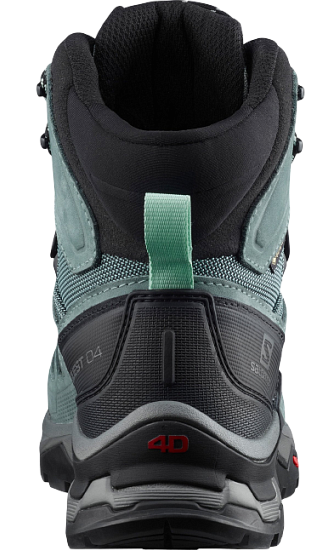 Ботинки женские Salomon Quest 4 Gtx Slate/Trooper/Opal Blue - Фото 3 большая
