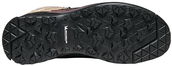 Ботинки женские Garmont Akron Mid Gtx Taupe Brown/Taupe Rose - Фото 2 большая