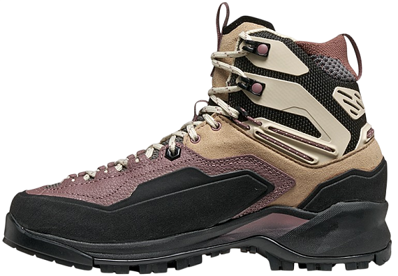 Ботинки женские Garmont Akron Mid Gtx Taupe Brown/Taupe Rose - Фото 4 большая