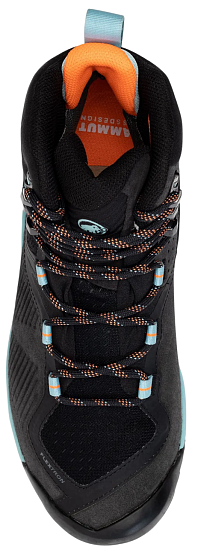 Ботинки женские Mammut Sapuen High Gtx Black/Dark Frosty - Фото 6 большая