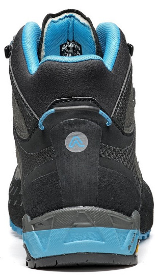 Ботинки женские Asolo Eldo Mid Lth GV ML Graphite/Blue Moon - Фото 3 большая