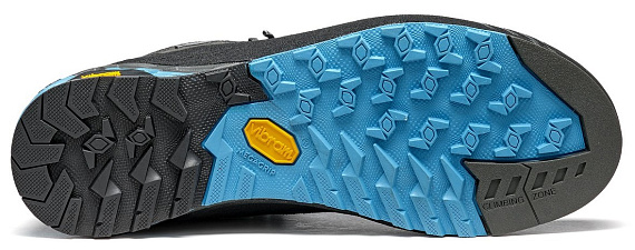 Ботинки женские Asolo Eldo Mid Lth GV ML Graphite/Blue Moon - Фото 6 большая