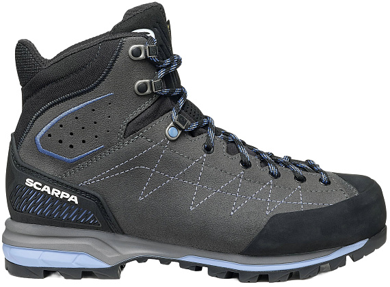 Ботинки женские Scarpa Zodiac Trk Gtx Anthracite/Lavender - Фото 1 большая