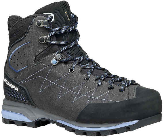 Ботинки женские Scarpa Zodiac Trk Gtx Anthracite/Lavender - Фото 5 большая