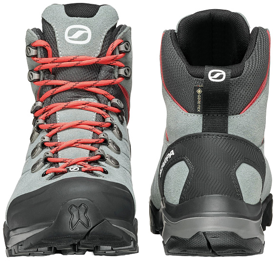 Ботинки женские Scarpa Zg Trk Gtx Conifer/Mineral Red - Фото 3 большая