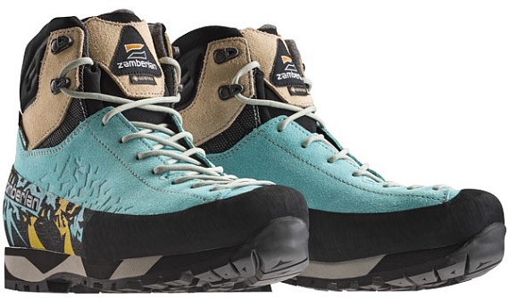 Ботинки Zamberlan 226 Salathe' Trek Gtx RR Pale Blue/Beige - Фото 8 большая