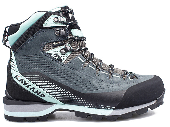 Ботинки женские Kayland Grand Tour Gtx Grey/Light Green - Фото 1 большая