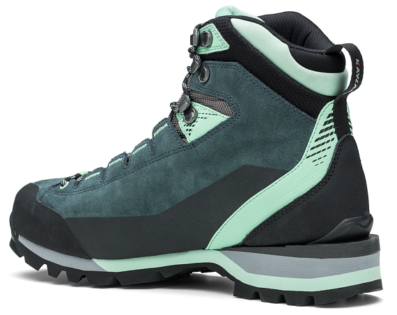 Ботинки женские Kayland Grand Tour Gtx Grey/Light Green - Фото 3 большая