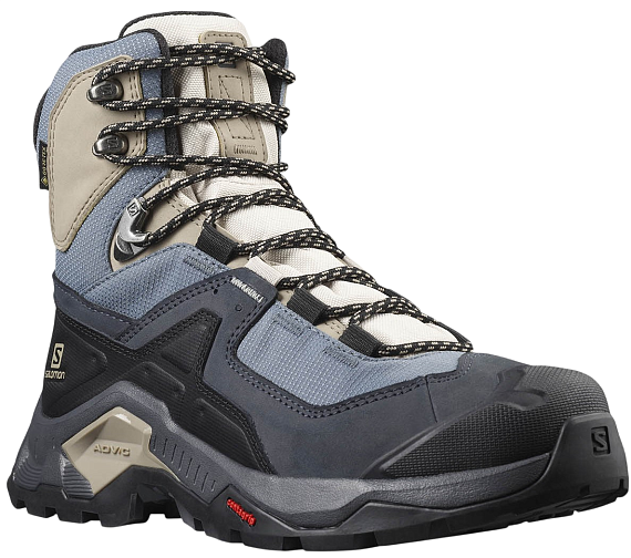 Ботинки женские Salomon Quest Element Gtx Ebony/Rainy Day/Stor - Фото 4 большая