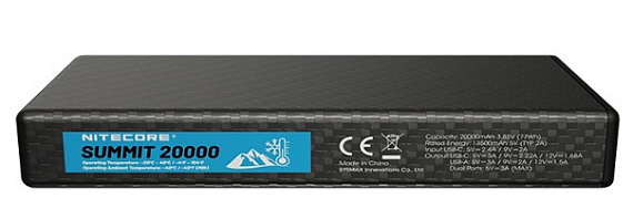 Внешний аккумулятор Nitecore Summit 20000 - Фото 3 большая