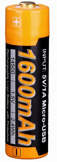 Аккумулятор Fenix Li-ion ARB-L14-1600U 14500 - Фото 1 большая