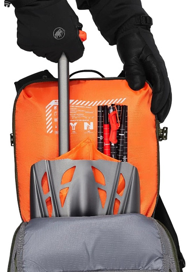 Рюкзак Mammut Nirvana 18 Marsh/Black - Фото 6 большая