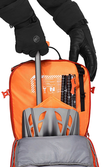 Рюкзак Mammut Nirvana 22 Mammut Red/Black - Фото 2 большая