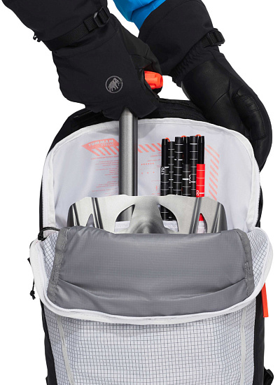 Рюкзак Mammut Aenergy ST 32 White/Black - Фото 4 большая