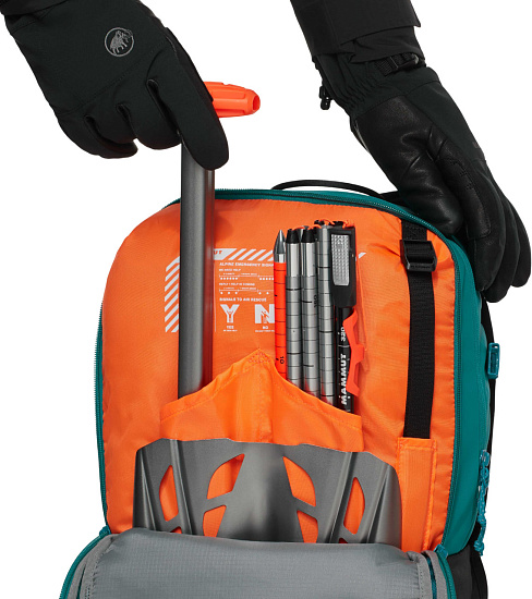 Рюкзак женский Mammut Nirvana 28 Deep Teal/Black - Фото 3 большая