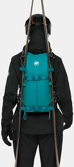 Рюкзак женский Mammut Nirvana 18 Deep Teal/Black - Фото 6 большая