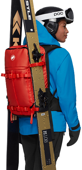 Рюкзак Mammut Nirvana 28 Mammut Red/Black - Фото 5 большая