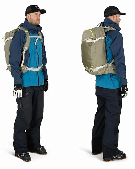 Рюкзак Osprey Soelden 32 Olive Tan/Earl Grey - Фото 10 большая