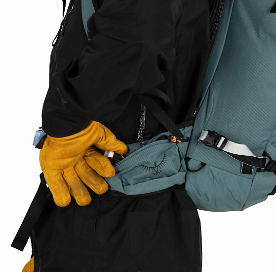 Рюкзак Osprey Soelden 32 Cascade Blue/Raven Black - Фото 4 большая