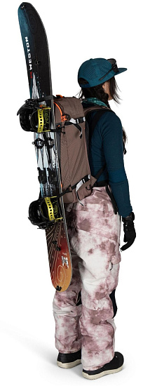 Рюкзак женский Osprey Sopris 25 Magma Brown/Raven Black - Фото 6 большая