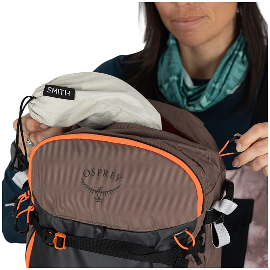 Рюкзак женский Osprey Sopris 25 Magma Brown/Raven Black - Фото 11 большая