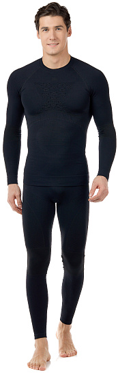 Кальсоны мужские X-Bionic Energy Accumulator 4.0 Black/Black - Фото 3 большая