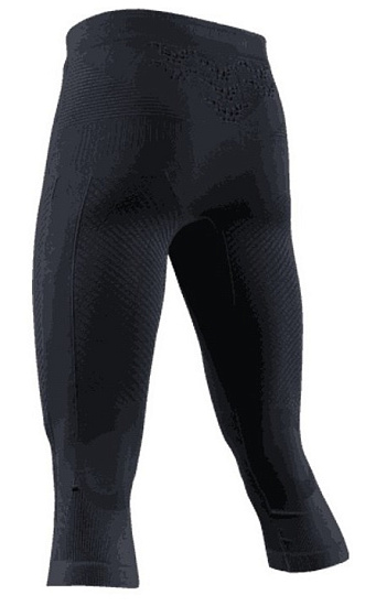 Кальсоны мужские X-Bionic Energy Accumulator 4.0 3/4 Black/Black - Фото 2 большая