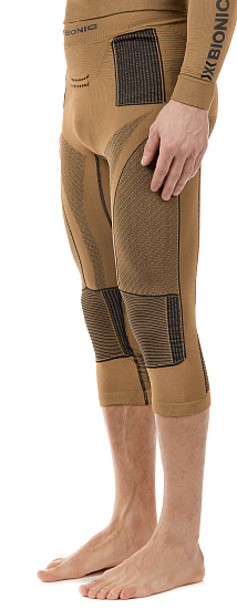 Кальсоны мужские X-Bionic Radiactor 4.0 3/4 Gold/Black - Фото 5 большая