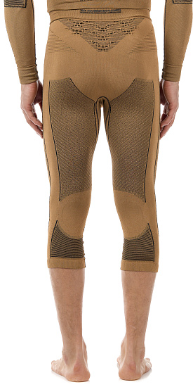 Кальсоны мужские X-Bionic Radiactor 4.0 3/4 Gold/Black - Фото 6 большая