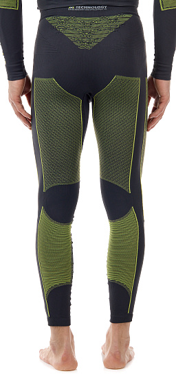 Кальсоны мужские X-Bionic Energy Accumulator 4.0 Charcoal/Yellow - Фото 5 большая