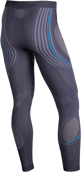 Кальсоны мужские UYN Evolutyon Uw Long Charcoal/Gold/Atlantic - Фото 2 большая
