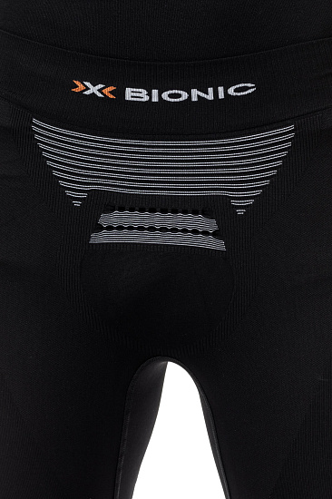 Кальсоны мужские X-Bionic Energizer 4.0 3/4 Opal Black/Arctic White - Фото 4 большая