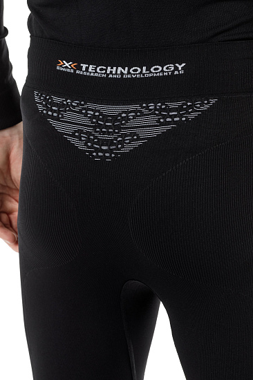 Кальсоны мужские X-Bionic Energizer 4.0 3/4 Opal Black/Arctic White - Фото 5 большая