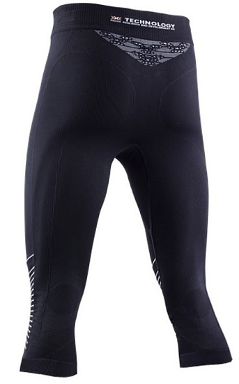 Кальсоны мужские X-Bionic Energizer 4.0 3/4 Opal Black/Arctic White - Фото 2 большая