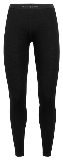 Кальсоны женские Icebreaker 260 Tech Leggings Black - Фото 1 большая